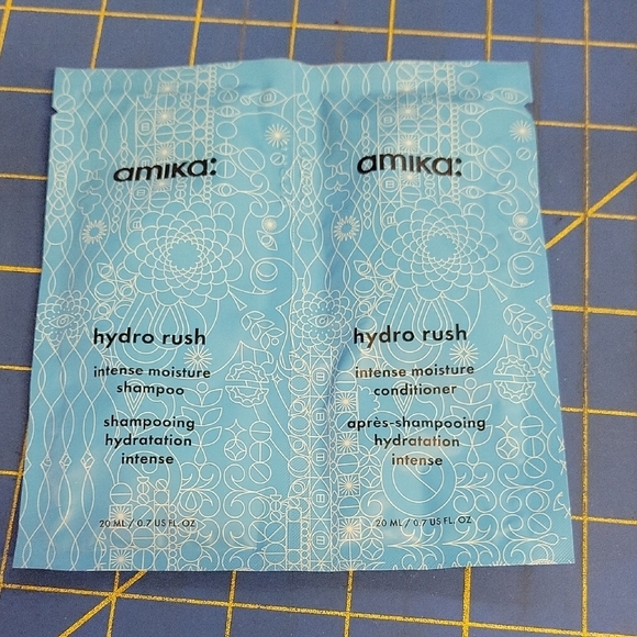 Amika Hydro Rush Intense Moisture Shampoo/Conditioner 40ml Total - Picture 1 of 1